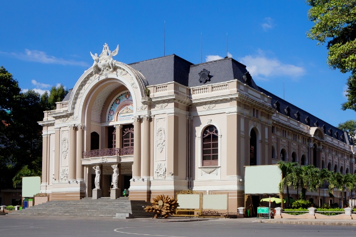 Saigon Opera House, the oldest theater in Vietnam